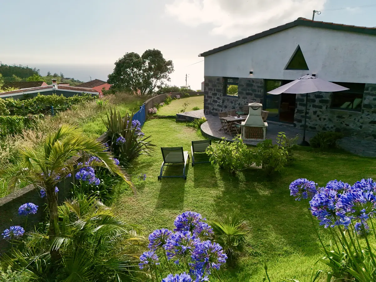 Garden in bloom